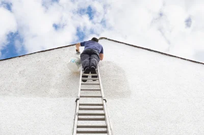Peinture extérieure au Hamel — façades et ravalement